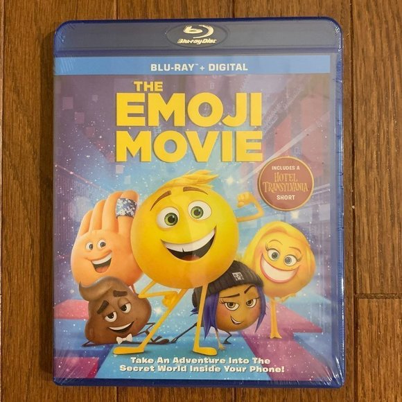 Other - New The Emoji Movie Blu-Ray + Digital Animated Family Comedy